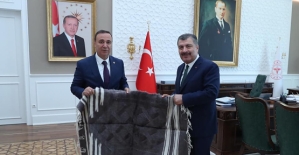 Osman Ören, Sağlık Bakanı Koca ve Gençlik Spor Bakanı Kasapoğlu’nu Ziyaret Etti