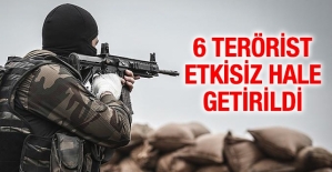 Pervari İlçesi Herekol Dağı Kırsalında 6 Terörist Etkisiz Hale Getirildi