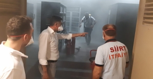 Siirt Devlet Hastanesinde Çıkan Yangın Hasara Neden Oldu