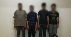Afgan Uyruklu 4 Düzensiz Göçmen Yakalandı
