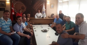 Tarım ve Orman Müdürlüğü Personeli, AK Parti İl Başkanı Çalapkulu’yu Ziyaret Etti
