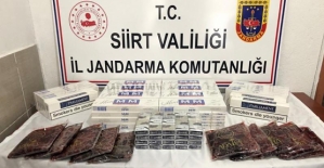 510 Paket Kaçak Sigara İle 10 Kg. Kaçak Nargile Tütünü Ele Geçirildi