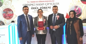 Siirtli Kadın Çiftçimiz Nurcan Deniz Türkiye İkincisi Oldu