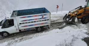 Berivan İçin İl Özel İdare Ekipleri Seferber Oldu