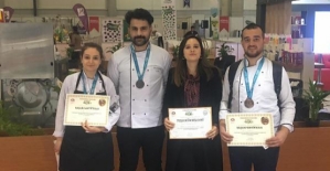 Aşçılık Bölümü Öğrencileri, Antalya'dan Ödülle Döndü