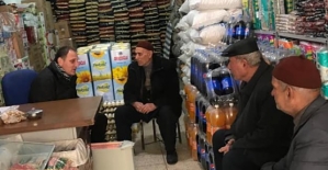 Pervari Belediye Başkanı Tayyar  Özcan, Esnaf ve Vatandaşlarla Bir Araya Geldi