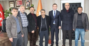 AK Parti Kurtalan İlçe Başkanı Haşim Karaatay’a Ziyaretçi Akını
