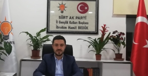 AK PARTİ İL GENÇLİK KOLLARI BAŞKANI BEDÜK’TEN RAMAZAN BAYRAMI MESAJI