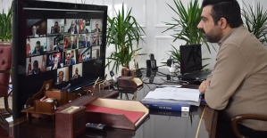 AK Parti Teşkilatı Tarım Bakanı Bekir Pakdemir’le Telekonferansla Görüştü