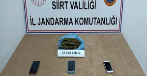 Kurtalan'da 1 Kilogram Kubar Esrar Ele Geçirildi