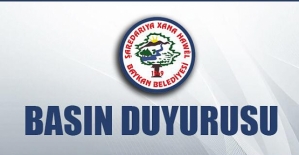 BAYKAN BELEDİYESİ BASIN DUYURUSU
