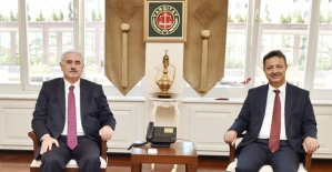 Rektör Erman, Yargıtay Başkanı Mehmet Akarca’yı Ziyaret Etti