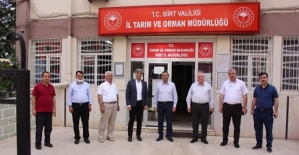 Tarım Kredi Kooperatifi Şanlıurfa Bölge Müdürü Aytaç Onkun,Tarım Müdürlüğünü Ziyaret Etti