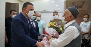 VALİ HACIBEKTAŞOĞLU’DAN, ŞEHİT AİLESİNE BABALAR GÜNÜ ZİYARETİ