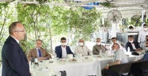Vali/Belediye Başkan V. Atik, Belediye Başkanları ve Muhtarlarla Vedalaştı
