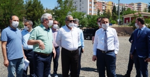 Vali/Belediye Başkan Vekili Osman Hacıbektaşoğlu, Devam Eden İnşaat Çalışmalarını Denetledi
