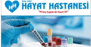 Özel Siirt Hayat Hastanesinde Covıd-19 Antikor Testi Yapılmaya Başlandı 