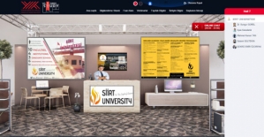 Siirt Üniversitesi, “Study in Turkey YÖK Sanal Fuarı 2020″ ye Katıldı