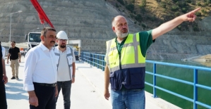 Vali Osman Hacıbektaşoğlu, “Çetin Barajı”nda İncelemede Bulundu
