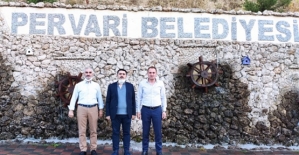 Kaymakam Tunç ve Başkan Özcan’dan Esnafa Bayram Ziyareti