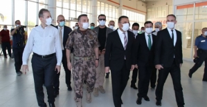 Siirt’te Vali Hacıbektaşoğlu Başkanlığında Koronavirüs Denetimi Yapıldı