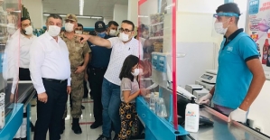 Şirvan Kaymakamı Recep Hasar ve Başkan Necat Cellek’ten Denetim