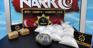 1 Kilogram Eroin İle 5 Kilo 900 Gram Metamfetamin Maddesi Ele Geçirildi