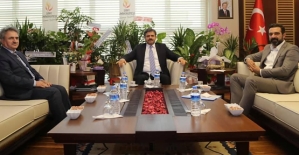 AK Parti İl Başkanı Olgaç’tan Rektör Şındak’a Hayırlı Olsun Ziyareti