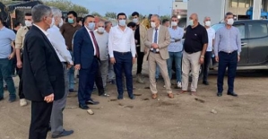 Vali Hacıbektaşoğlu, Sanayi Sitesinde İncelemelerde Bulundu
