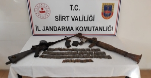 Bölücü Terör Örgütü PKK'ya  Ait Silah ve Mühimmat  Ele Geçirildi