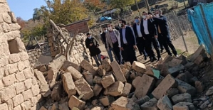 AK Parti İl Başkanı Av. Ekrem Olgaç, Deprem Bölgesini Ziyaret Etti