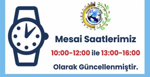 Siirt TSO’da Çalışma Saatleri Değişti