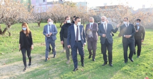 Vali/Belediye Başkan V. Hacıbektaşoğlu, Kentte Yürütülen Çalışmaları Yerinde İnceledi