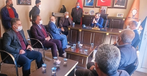 AK Parti İl Başkanı Av. Ekrem Olgaç Baykan ve Veysel Karani’de Muhtarların Sorunlarını Dinledi