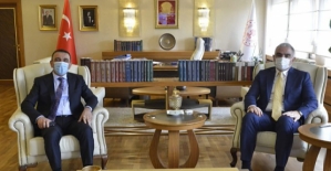 Vali Hacıbektaşoğlu, Kültür ve Turizm Bakanı Ersoy’la Görüştü