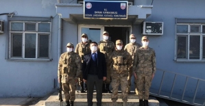Kaymakam Tunç, Dodan Jandarma Karakol Komutanlığını Ziyaret Etti
