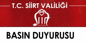 Siirt'te Gösteri ve Yürüyüşler 15 Gün Yasaklandı