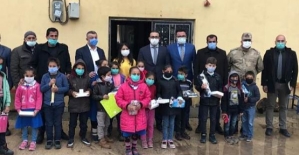 Şirvan Kaymakamı Hasar ve Başkan Cellek, Köy Okullarını Ziyaret Etti