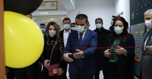 Vali Hacıbektaşoğlu, Kütüphane Açılışını Gerçekleştirdi