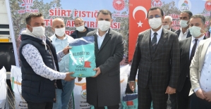 Pervari İlçesinde Tüplü Bıttım Fidanı ve Yem Bitkileri Tohumu Dağıtıldı