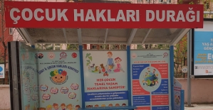 SİİRT'TE ÇOCUK HAKLARI DURAĞI AÇILDI