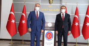 KİLİS VALİSİ SOYTÜRK’TEN, VALİ HACIBEKTAŞOĞLU’NA NEZAKET ZİYARETİ