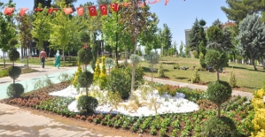 Siirt Belediyesi, Kızlar Tepesi Parkını Renklendiriyor