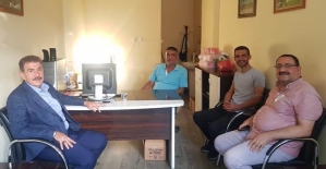 MHP İl Başkanı Fatih Cantürk Büromuzu Ziyaret Etti