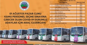 Siirt Belediyesi’nden KPSS’ye Girecek Adaylara Ücretsiz Ulaşım Desteği