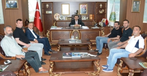 Milletvekili Ören ve Olgaç'tan TÜDKİYEB Genel Başkanı Nihat Çelik'e Ziyaret