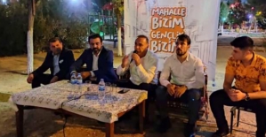 Ören ve Olgaç,  “Mahalle Bizim Gençlik Bizim” Buluşmasında