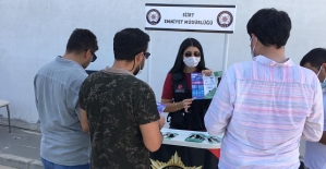 Siirt Üniversitesi Kezer Yerleşkesinde NARKONOKTA Standı Açıldı