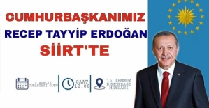 AK Parti'den Cumhurbaşkanı Erdoğan'ın Mitingine Davet