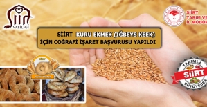 Kuru Ekmek (İğbeys Keek) İçin Coğrafi İşaret Başvurusu Yapıldı